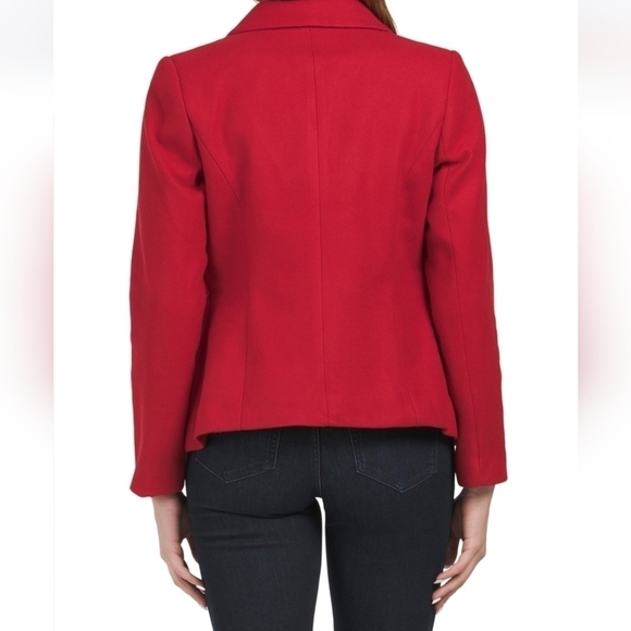 jules & Leopold Double Breasted Crimson Blazer - Picture 3 of 17